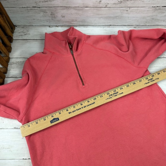 Eddie Bauer 1/4 zip Active Top Sweatshirt Pink Women's Size Small‎ - Picture 7 of 13
